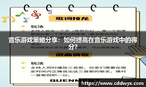 音乐游戏策略分享：如何提高在音乐游戏中的得分？